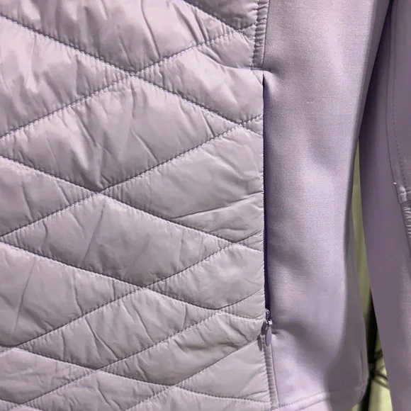 NWT Sunice Hybrid Pullover Lavender Quilted Jacket! Very NICE! Buttery soft - Picture 5 of 5
